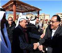 مدبولي و7 وزراء في جولة بشمال سيناء لمتابعة تنفيذ المشروعات التنموية.. صور