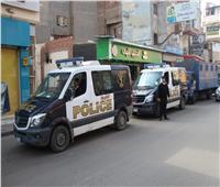  حملات أمنية مكبرة بشوارع دمياط 