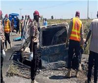 ارتفاع ضحايا حادث طريق في نيجيريا إلى 16 شخصًا