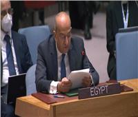  السفير أسامة عبد الخالق يُشارك في جلسة النقاش لمجلس الأمن بشأن القضية الفلسطينية