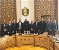 سامح شكرى يستقبل المجلس المصري للشئون الخارجية