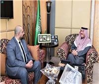السفير السعودي في القاهرة يلتقي بالمدير الإقليمي للمنظمة الدولية للهجرة