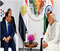بالأرقام .. العلاقات الاقتصادية المصرية الهندية  أثناء زيارة الرئيس السيسي