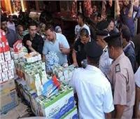شرطة التموين تضبط 1453 قضية و630 طن أرز شعير وسلع أخفاها التجار