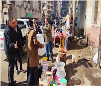 رئيس مدينة ملوى يقود حملة لإزالة الإشغالات لعودة الانضباط بشوارع مدينة ملوى 