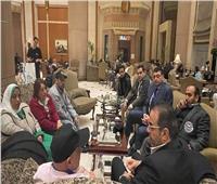 رئيس لجنة الشباب والرياضة بالبرلمان يجتمع مع وفد من اتحاد الكيانات المصرية فى أوروبا