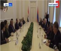 بث مباشر| الرئيس السيسي ونظيره الأرميني يعقدان جلسة مباحثات بيريفان