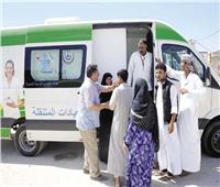 توقيع الكشف الطبي على 870 مواطنًا في قافلة طبية مجانية بشمال سيناء
