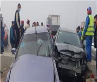 إصابة 3 أشخاص في حادث تصادم سيارة في أسيوط 