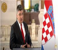 رئيس كرواتيا: مستعدون للتعاون مع مصر في مجال السياحة والاستثمار