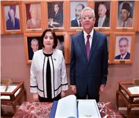 رئيس مجلس النواب يلتقي رئيسة برلمان أذريبجان