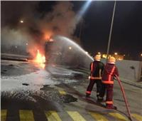 مصرع عامل وإصابة 5 آخرين في حريق مصنع بويات بالشرقية 
