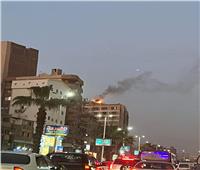 السيطرة علي حريق اندلع أعلى برج سكني في فيصل 