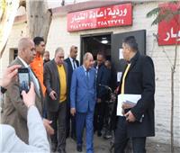 في زيارة مفاجئة.. رئيس «كهرباء جنوب القاهرة» يتفقد سير العمل بقطاع الهرم