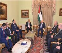 محمود عباس يبحث مع أبو الغيط اللمسات الأخيرة لمؤتمر القدس