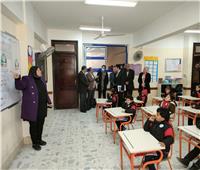 نائب محافظ البحيرة تتفقد المدرسة المصرية اليابانية بحوش عيسى| صور 