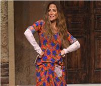 أحدث ظهور لريم مصطفي من كواليس عرض «سيدتي الجميلة»
