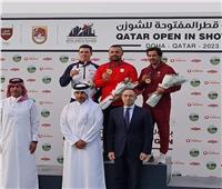 عزمي محيلبة يتوج بذهبية بطولة قطر المفتوحة للخرطوش
