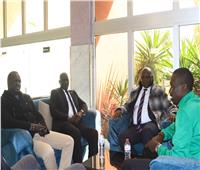 سفير جنوب السودان يطمئن على استعدادات منتخب بلاده للمشاركة في أمم أفريقيا 