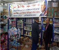 رئيس أشمون يتفقد منفذ «أهلاً رمضان» لبيع السلع الغذائية