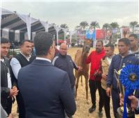 انطلاق فعاليات المهرجان الدولي الـ16 للخيول العربية الأصيلة بالبحيرة