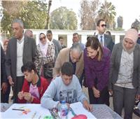 وزيرة الثقافة تشهد إنطلاق فعاليات مبادرة «إنت مش لوحدك» بمتحف محمود مختار