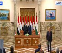 بث مباشر| السيسي ورئيس وزراء المجر يشهدان توقيع عدد من مذكرات التفاهم