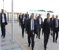 رئيس الشركة المصرية للمطارات يتفقد مطار أسوان الدولي 
