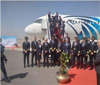 مصر للطيران تستقبل طائرة جديدة من طراز إيرباص A321neo