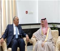 وزير الخارجية يلتقي نظيره السعودي 