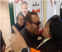 أحمد السقا يدلي بصوته في انتخابات «المهن التمثيلية»