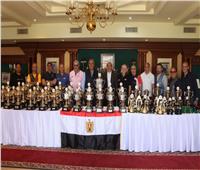  «حسني» يشكر أعضاء الاتحاد الدولي للرماية على نجاح البطولة الأفريقية للأطباق المروحية