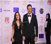 حضور شيري عادل وزوجها طارق صبري حفل افتتاح مهرجان أسوان لأفلام المرأة
