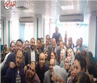 أسرة تحرير بوابة أخبار اليوم لـ«خالد ميري»: «معاك لخدمة الصحفيين»| فيديو