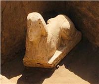 اكتشاف تمثال على هيئة «أبو الهول» في معبد دندرة بقنا
