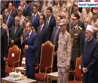 الرئيس السيسي لـ«أسر الشهداء»: «هنحتفل مع بعض في سيناء»