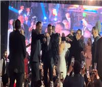 ماجد المصري يرقص على أنغام «الغزالة رايقة» في حفل زفاف حسن شاكوش| صور