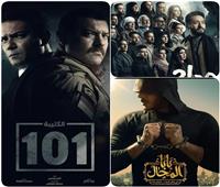 بوسترات 3 مسلسلات في رمضان بتوقيع شريف قمر.. «الكتيبة 101»| الأبرز