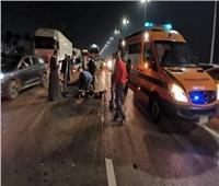 إصابة شخصين في انقلاب سيارة ربع نقل بالمنيا 