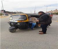 حملات لمنع سير مركبات «التوك توك» بالقاهرة الجديدة