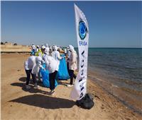 جهاز شؤون البيئة ينفذ حملة نظافة شواطئ بمدينة سفاجا
