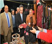 محافظ الغربية يفتتح معرض المنتجات اليدوية بطنطا 