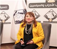 سامية خضر لصالون التنسيقية: السيسي أعطى المرأة اهتماما كبيرا بتواجدها في المناصب القيادية