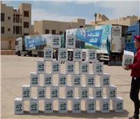 مجموعة الصافي تشارك في مبادرة "كتف في كتف" بتوزيع ١٠٠ ألف كرتونة بالغربية  