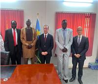 سفير مصر لدى جنوب السودان يلتقي سكرتير عام الحركة الشعبية