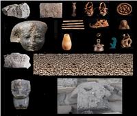 الكشف عن 2000 من رؤوس الكباش بمنطقة معبد الملك رمسيس الثاني بأبيدوس| صور