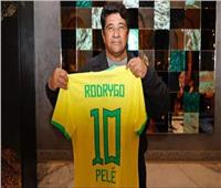 «رودريجو» يرتدي إسم ورقم «بيليه» في ودية المغرب والبرازيل