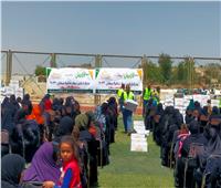 توزيع الدعم لـ2000 مستفيد بالقرى الأكثر احتياجًا في محافظة أسوان  