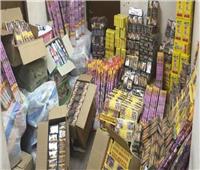 ضبط شخص بحوزته مليون قطعة ألعاب نارية بالقاهرة