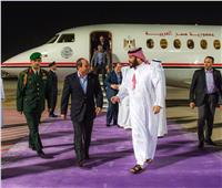 الرئيس السيسي وولي العهد السعودي يستعرضان العلاقات الثنائية على مائدة السحور